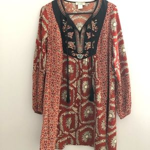 Embroidered Altar’d State Dress